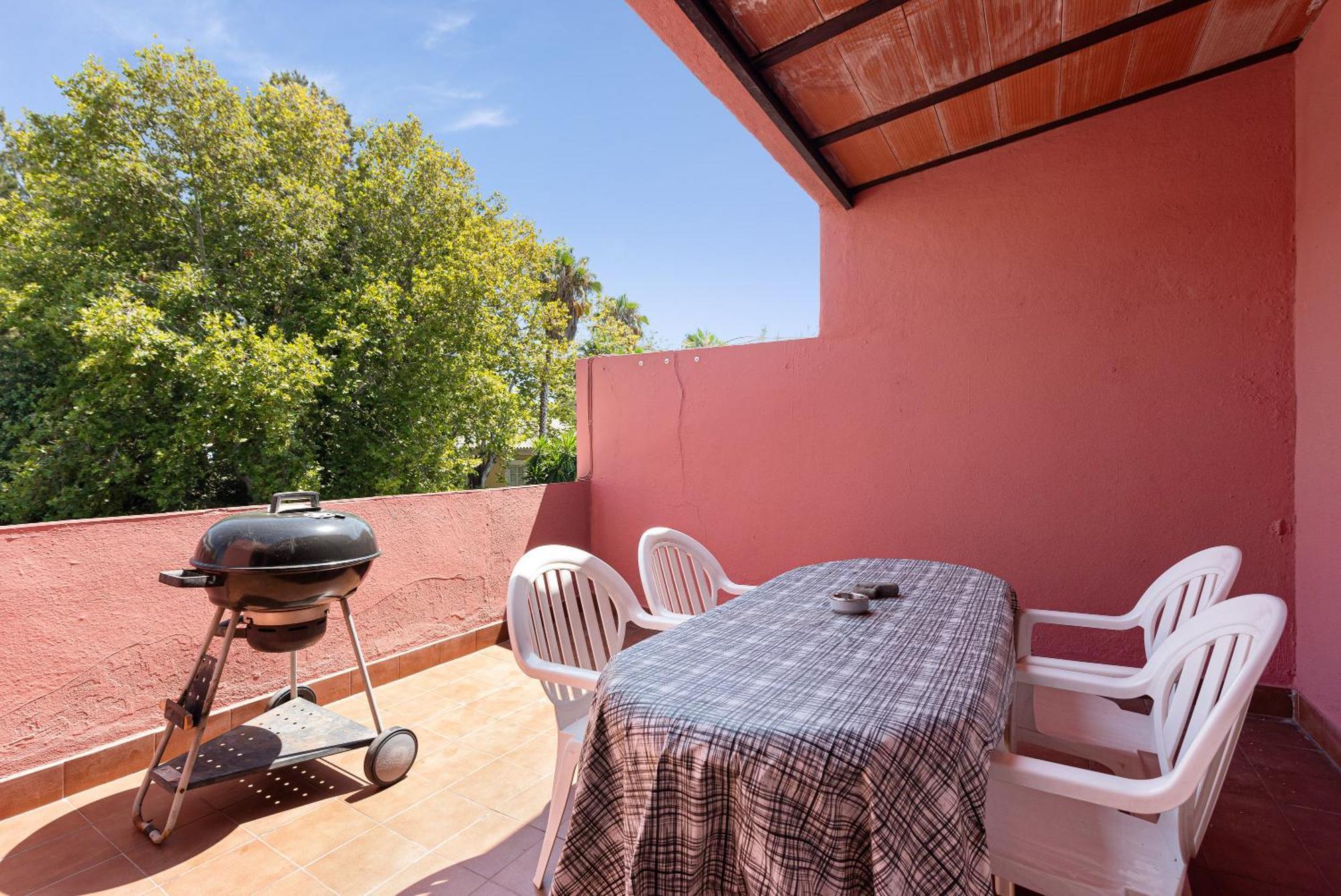 Beach apartment in Malaga Bagian luar foto